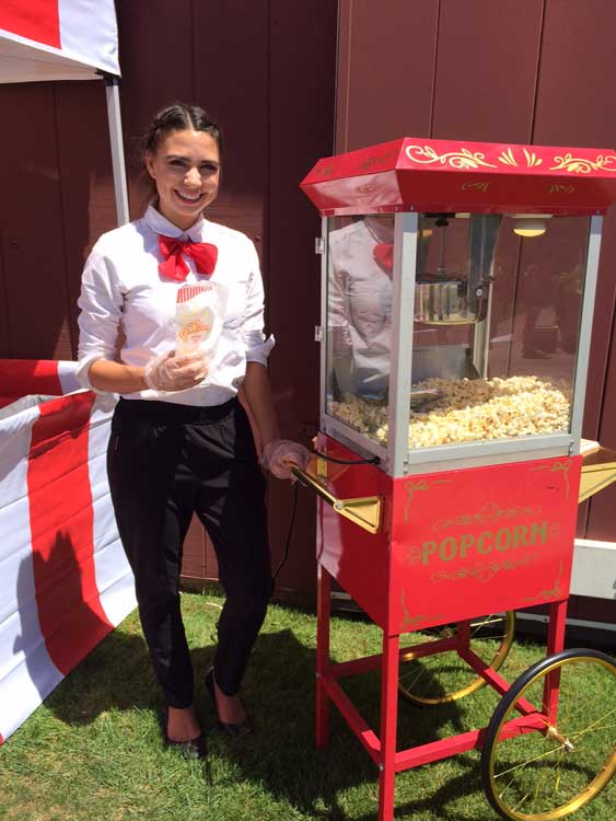 Popcorn Cart Service
